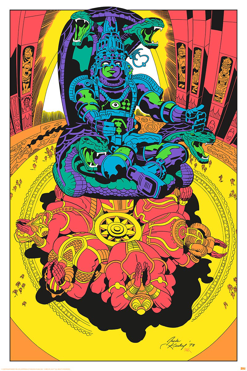 Illustration for article titled Behold The Psychedelic Glory Of Jack Kirby's Argo Art, In Color At Last